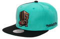 Vancouver Grizzlies NBA Rear Script Deadstock Mitchell & Ness Snapback Hat