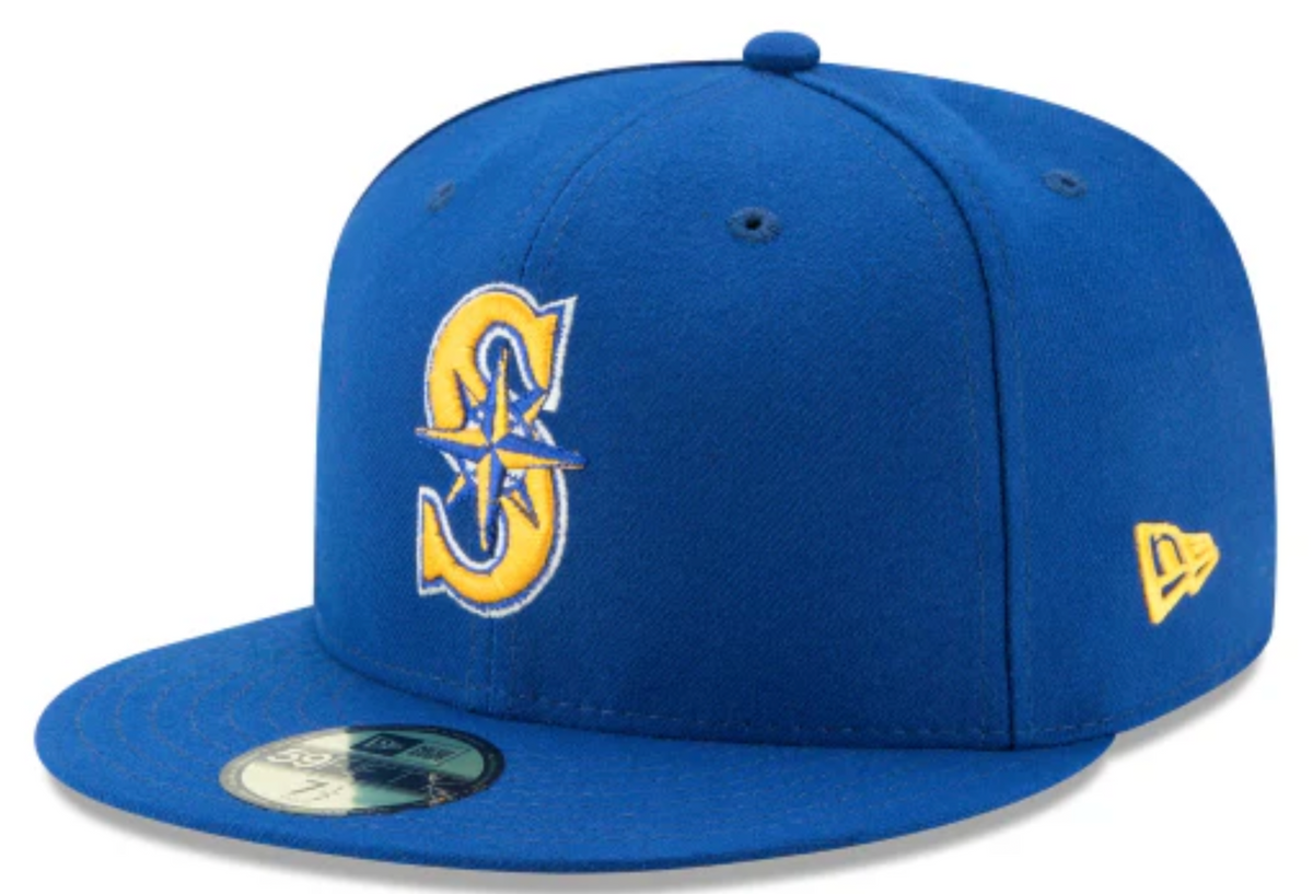 Men's Seattle Mariners New Era Royal Game Authentic Collection Alternate 2 On-Field 59FIFTY Fitted Hat