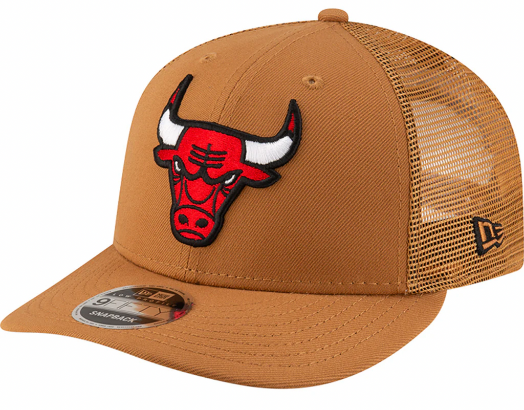 Chicago Bulls New Era Bronze Low Profile Trucker 9FIFTY Snapback Hat