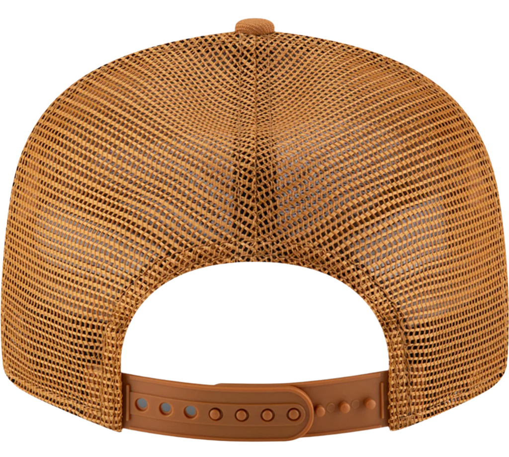 Chicago Bulls New Era Bronze Low Profile Trucker 9FIFTY Snapback Hat