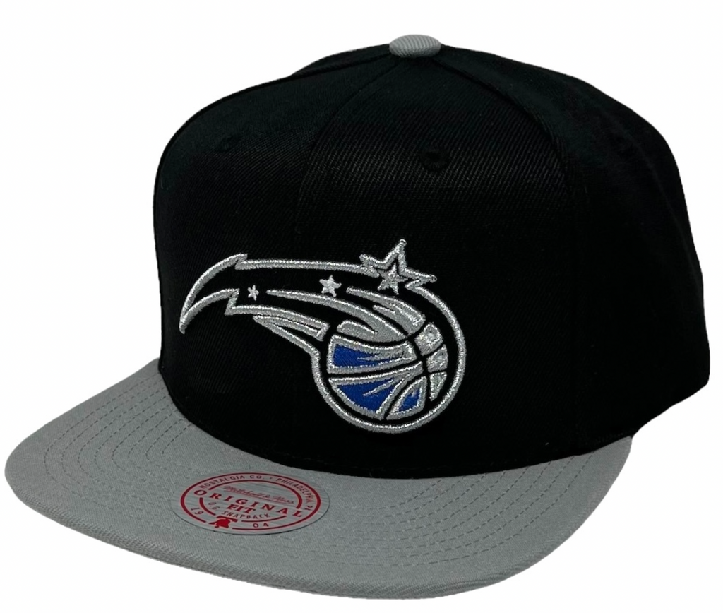 Men's Mitchell & Ness Orlando Magic Basic Core 2-Tone Snapback Adjustable Hat