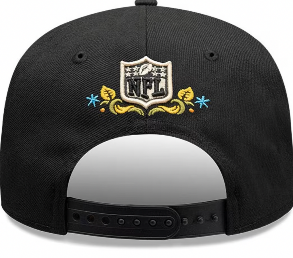 Men's Dallas Cowboys New Era Black Hasta La Muerte 25 9SEVENTY Adjustable Hat