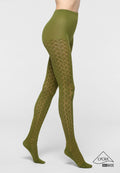 Bio-Derived Sneakers Tights Wave - Green