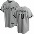 Men's Yoan Moncada Chicago White Sox Nike Gray Road Replica Team Jersey
