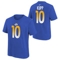 Youth Cooper Kupp Los Angeles Rams Nike Royal Name & Number T-Shirt
