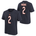 Youth DJ Moore Chicago Bears Nike Navy FUSE Name & Number T-Shirt