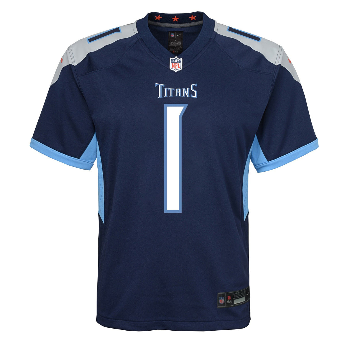 Youth Cam Ward Tennessee Titans Navy Nike Game Jersey