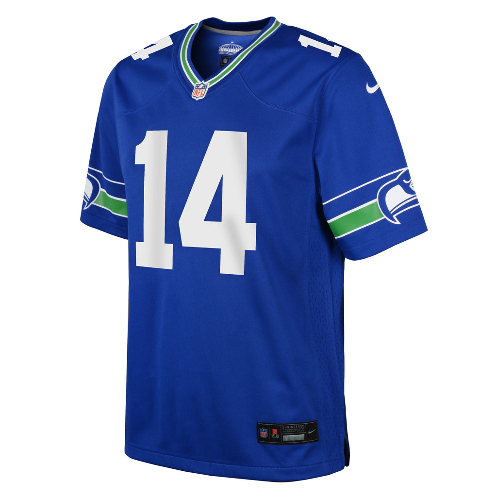Youth DK Metcalf Seattle Seahawks Nike Royal Alternate Game Jersey