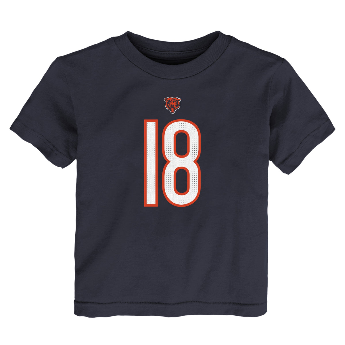 Toddler Caleb Williams Chicago Bears Nike Navy FUSE Name & Number T-Shirt