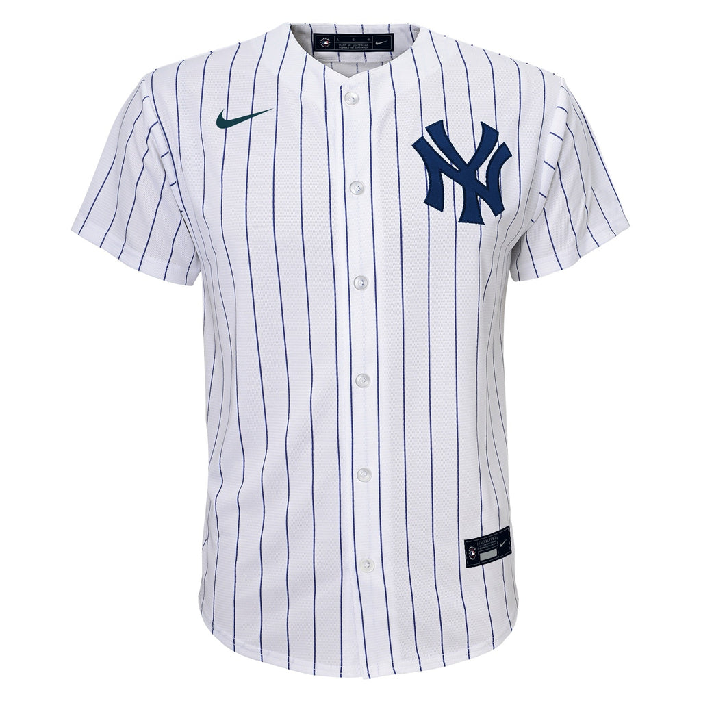Youth Derek Jeter New York Yankees White Home Game Replica Player Jersey