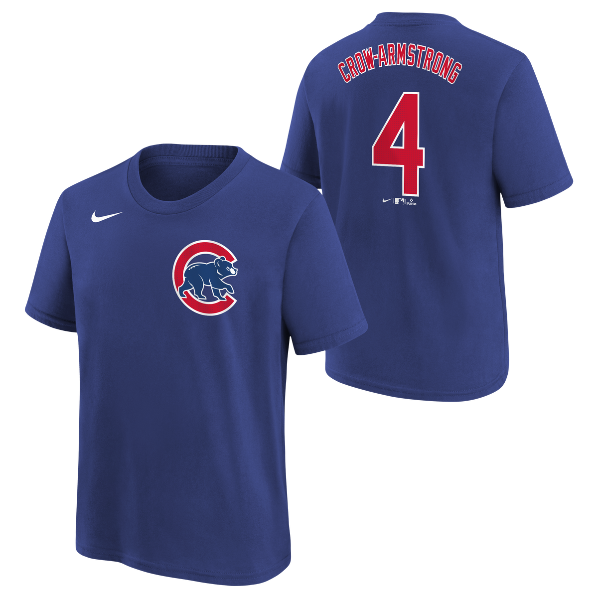 Toddler Chicago Pete Crow-Armstrong Royal Blue Nike Name And Number Tee-2025