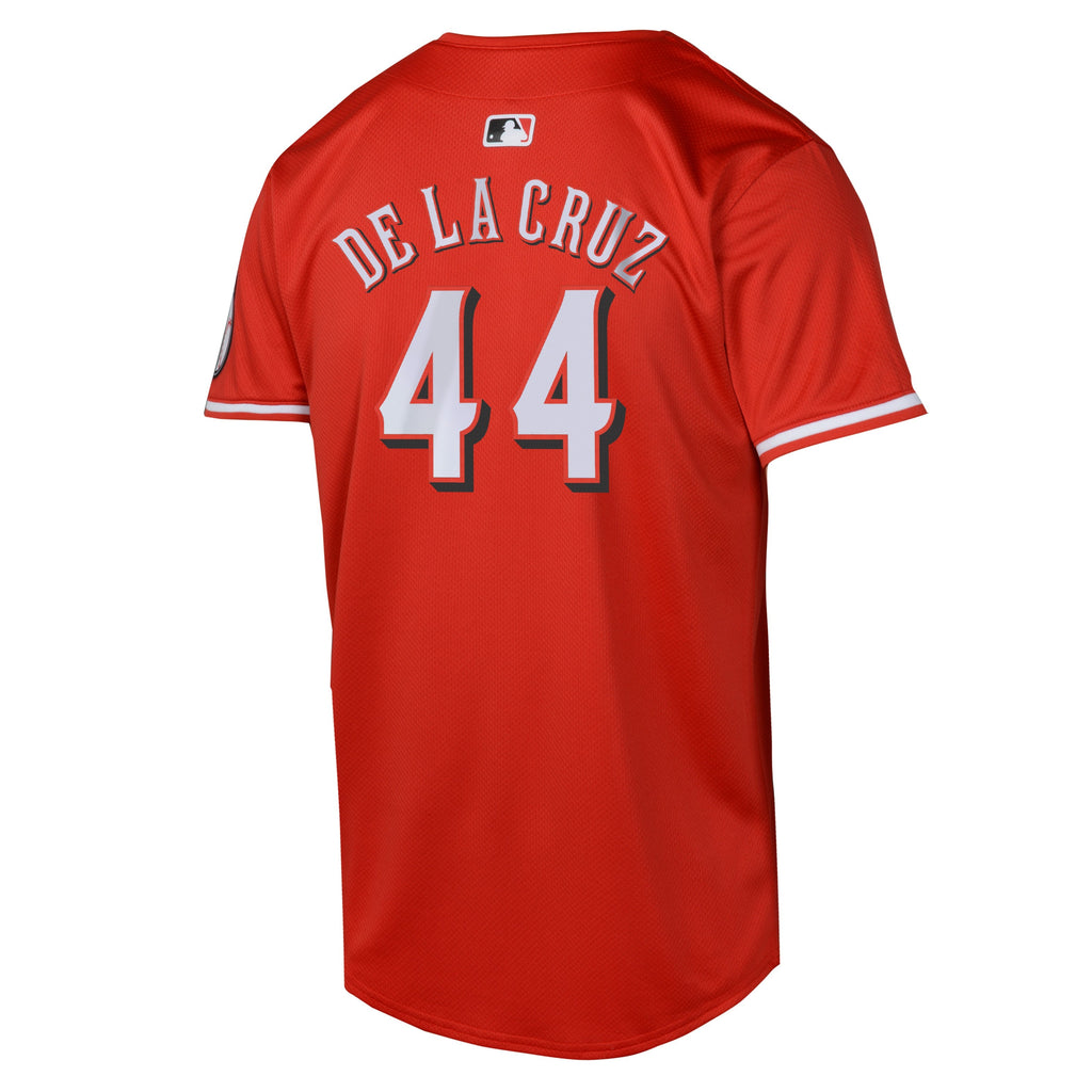 Youth Elly De La Cruz Cincinnati Reds NIKE Red Alternate Limited Replica Jersey