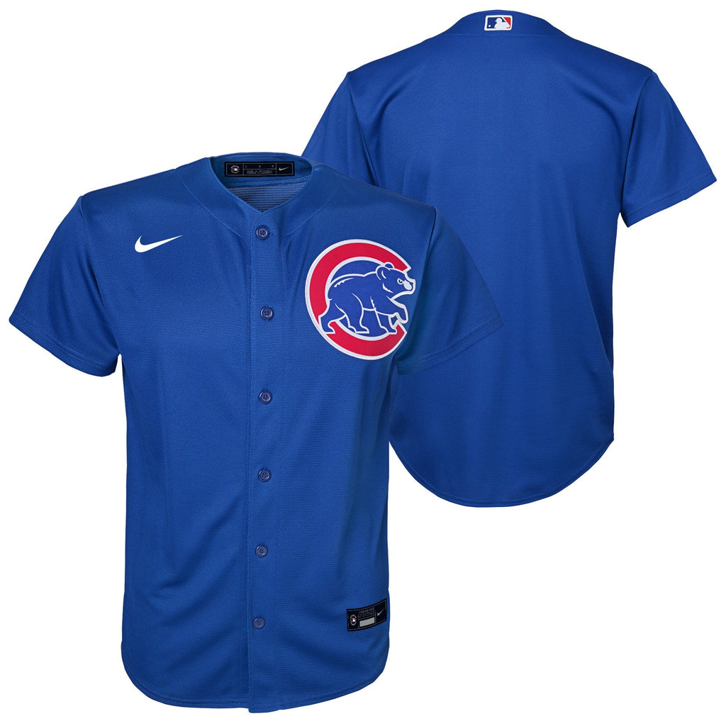 Youth Chicago Cubs Nike BLUE Alternate Replica Team Jersey