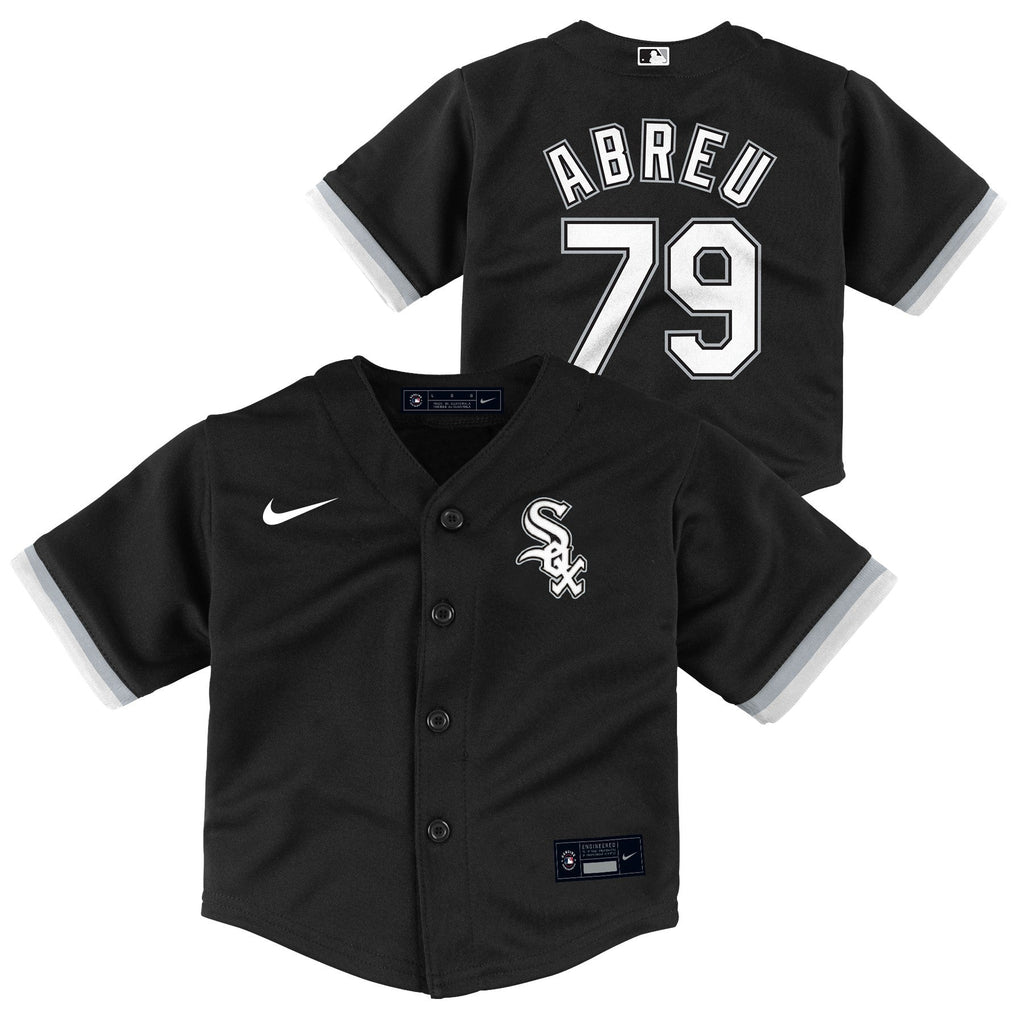 Infant Jose Abreu Chicago White Sox Nike Home Black Replica Team Jersey