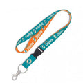 Miami Dolphins 1" Lanyard with Detachable Buckle By Wincraft