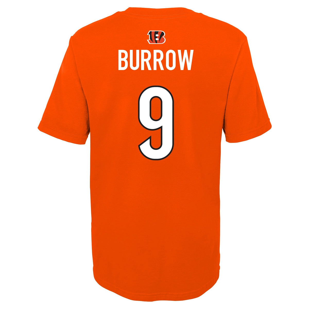 Youth Joe Burrow Cincinnati Bengals Alternate Orange Name & Number T-Shirt