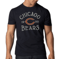 Men’s Chicago Bears Fall Navy Scrum Tee By ’47 Brand