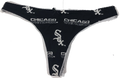 Concepts Sport Chicago White Sox Women's Black All Over Print Thong