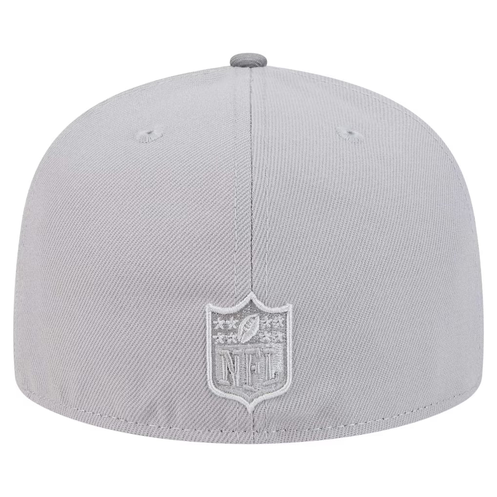 Chicago Bears New Era Gray/Graphite Iron Cloud 59FIFTY Fitted Hat