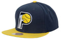 Mens NBA Indiana Pacers 2-Tone HWC 2.0 Snapback Hat By Mitchell And Ness