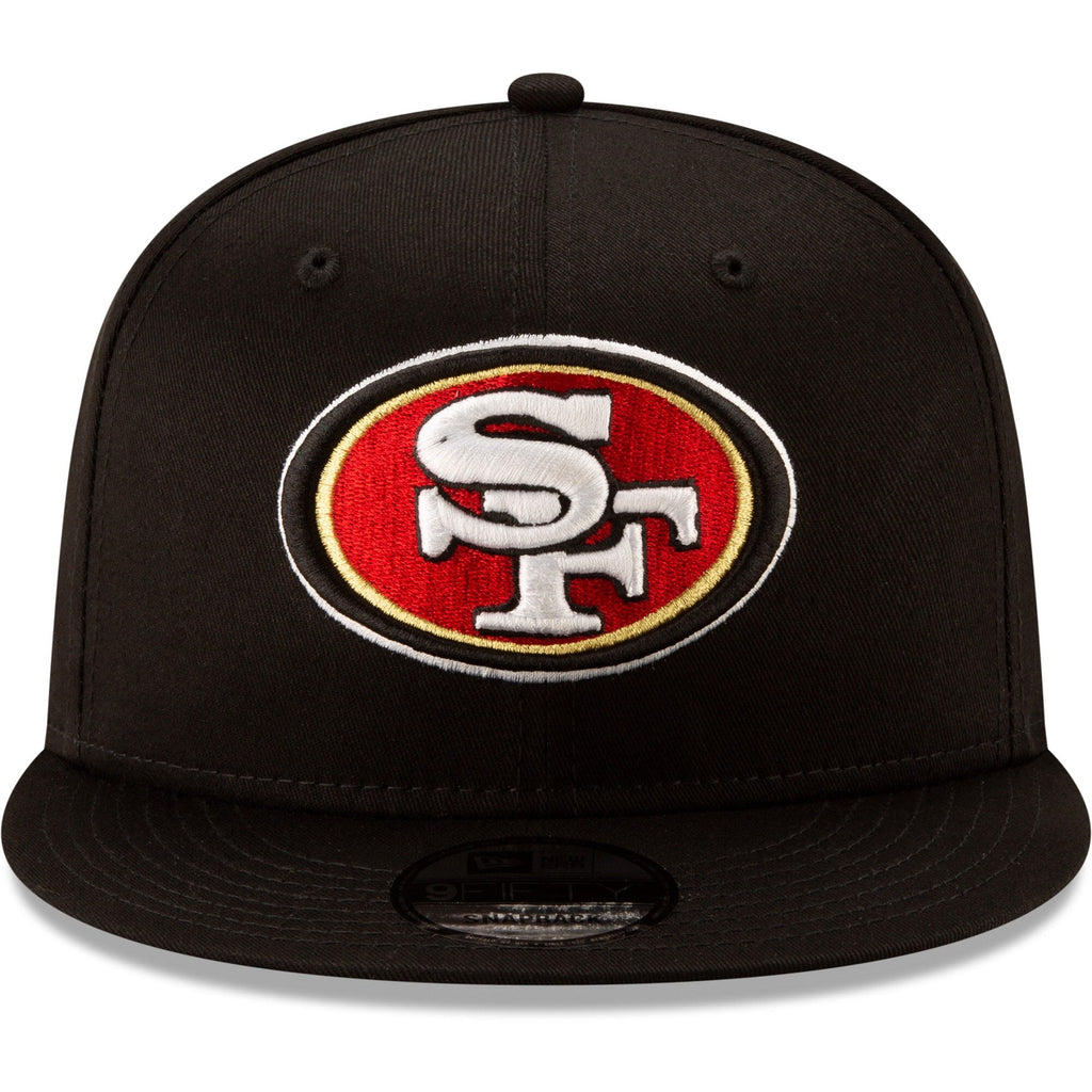 San Francisco 49ers New Era Black Basic 9FIFTY Snapback Hat