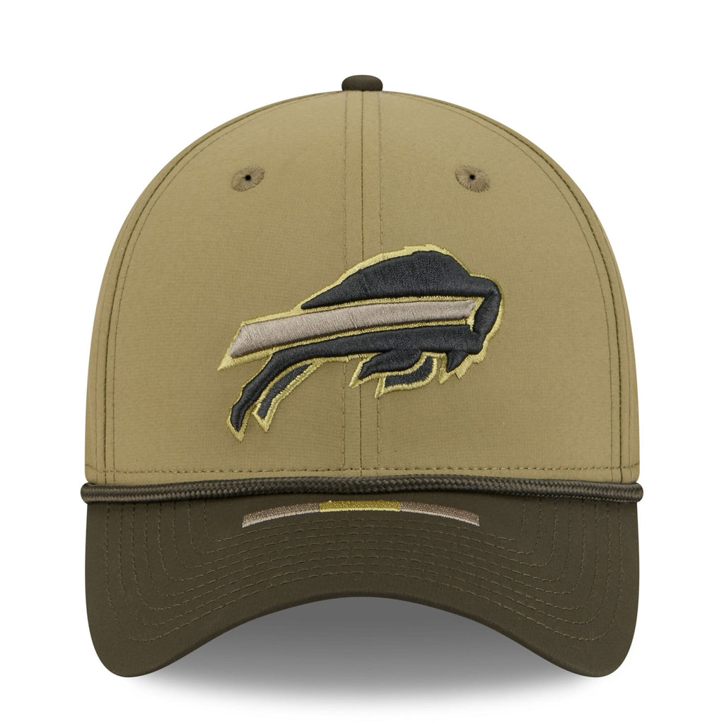 Men's Buffalo Bills New Era Green 2025 Salute to Service 39THIRTY Flex Hat