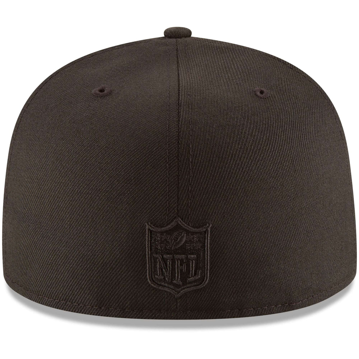 Men's San Francisco 49ers New Era Black On Black 59FIFTY Fitted Hat