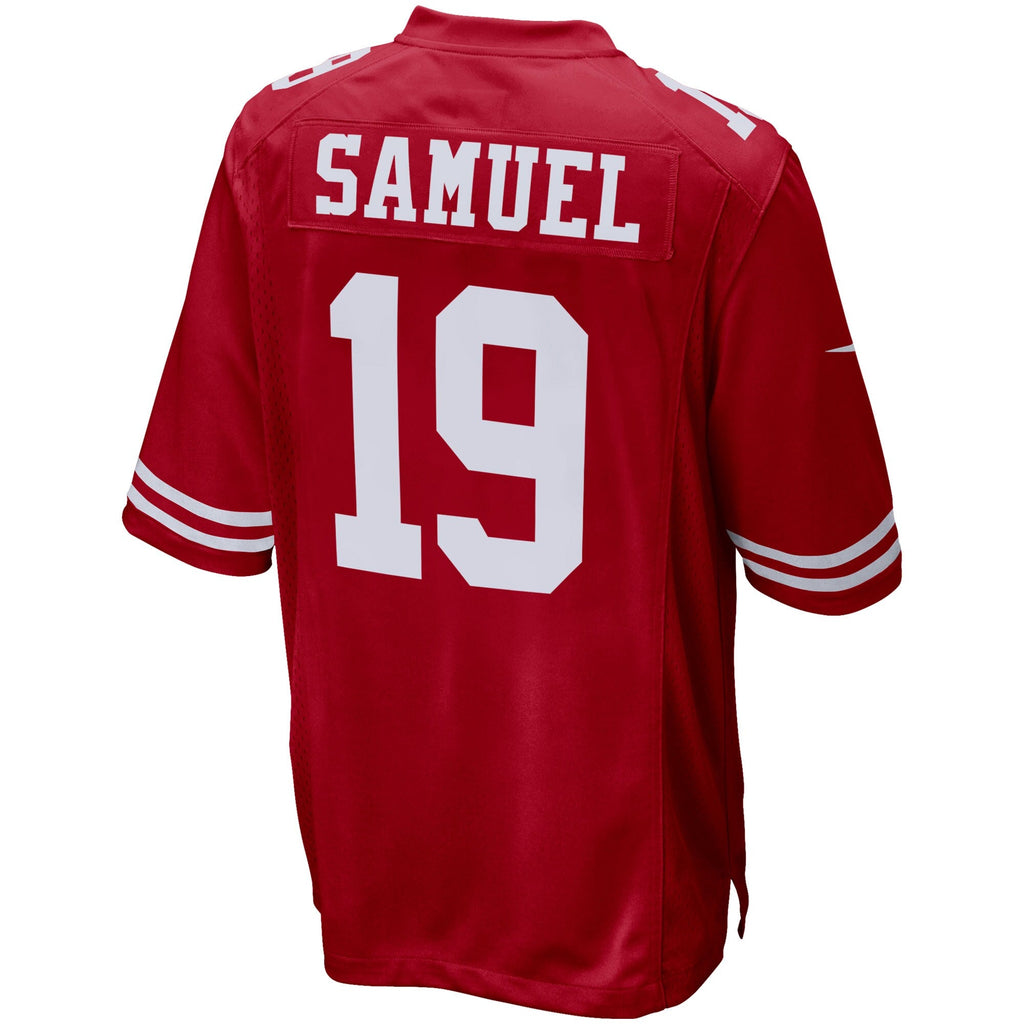Men's San Francisco 49ers Deebo Samuel Nike Scarlet Game Player Jersey