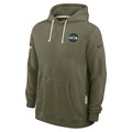 Men's Seattle Seahawks Nike Olive Green 2025 Salute To Service Club Pullover Hoodie