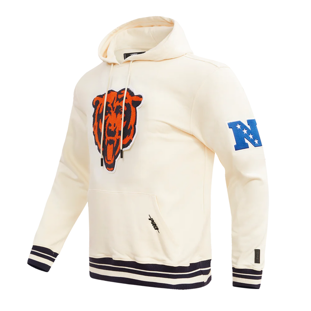Men's Chicago Bears Pro Standard Retro Classic Eggshell Hoodie