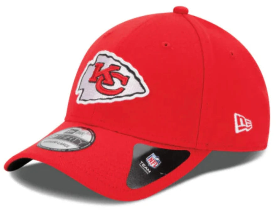 Men's Kansas City Chiefs New Era Red Team Classic 39THIRTY Flex Hat