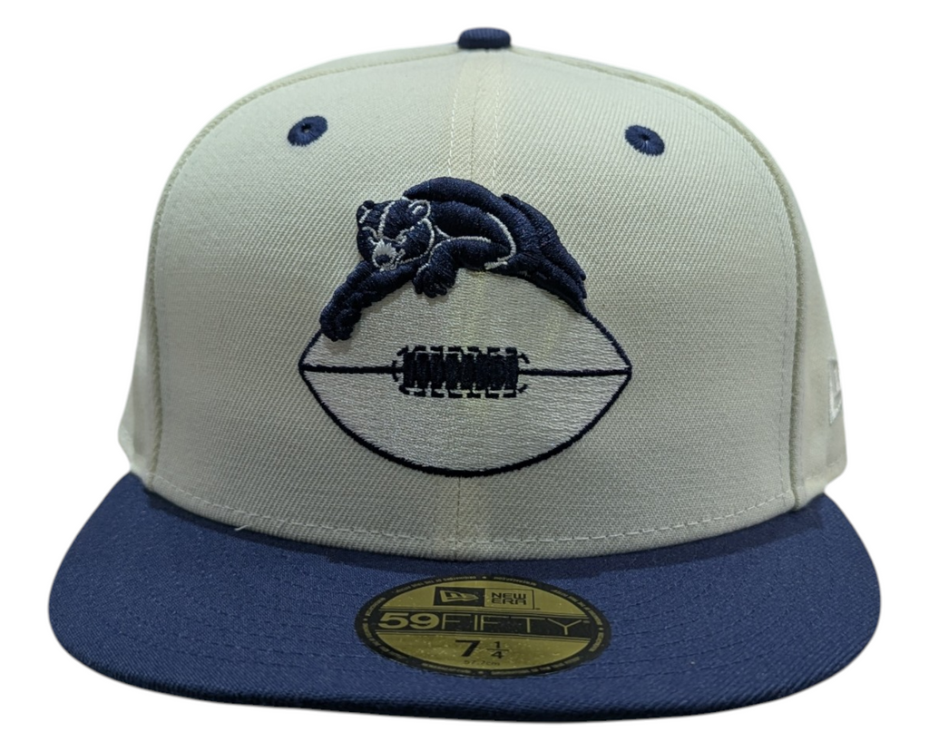 Chicago Bears Gridiron Chrome/Navy New Era 59FIFTY Fitted Hat