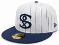 Chicago White Sox 1917 New Era Cooperstown Classics White/Navy 59FIFTY Fitted Hat