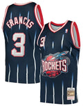 Men's Houston Rockets Steve Francis Mitchell & Ness Navy 1999-2000 Hardwood Classics Swingman Jersey