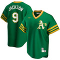 Reggie Jackson Oakland Athletics Nike Cooperstown Collection Player Jersey - Green