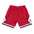 Men's Chicago Bulls Mitchell & Ness Red 1975-76 Hardwood Classics Swingman Shorts