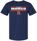 Men's Steve McMichael Team Mongo Obvious Shirts Navy Tee