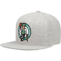 Boston Celtics Team Gray Heathered 2.0 Mitchell & Ness Snapback Hat