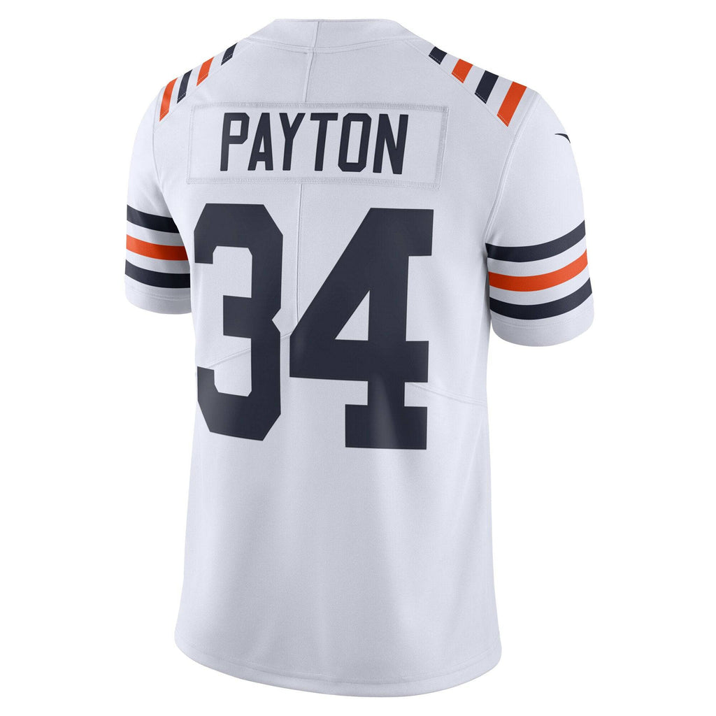 Men's Chicago Bears Walter Payton Nike White  Alternate Classic Retired Player Limited Jersey