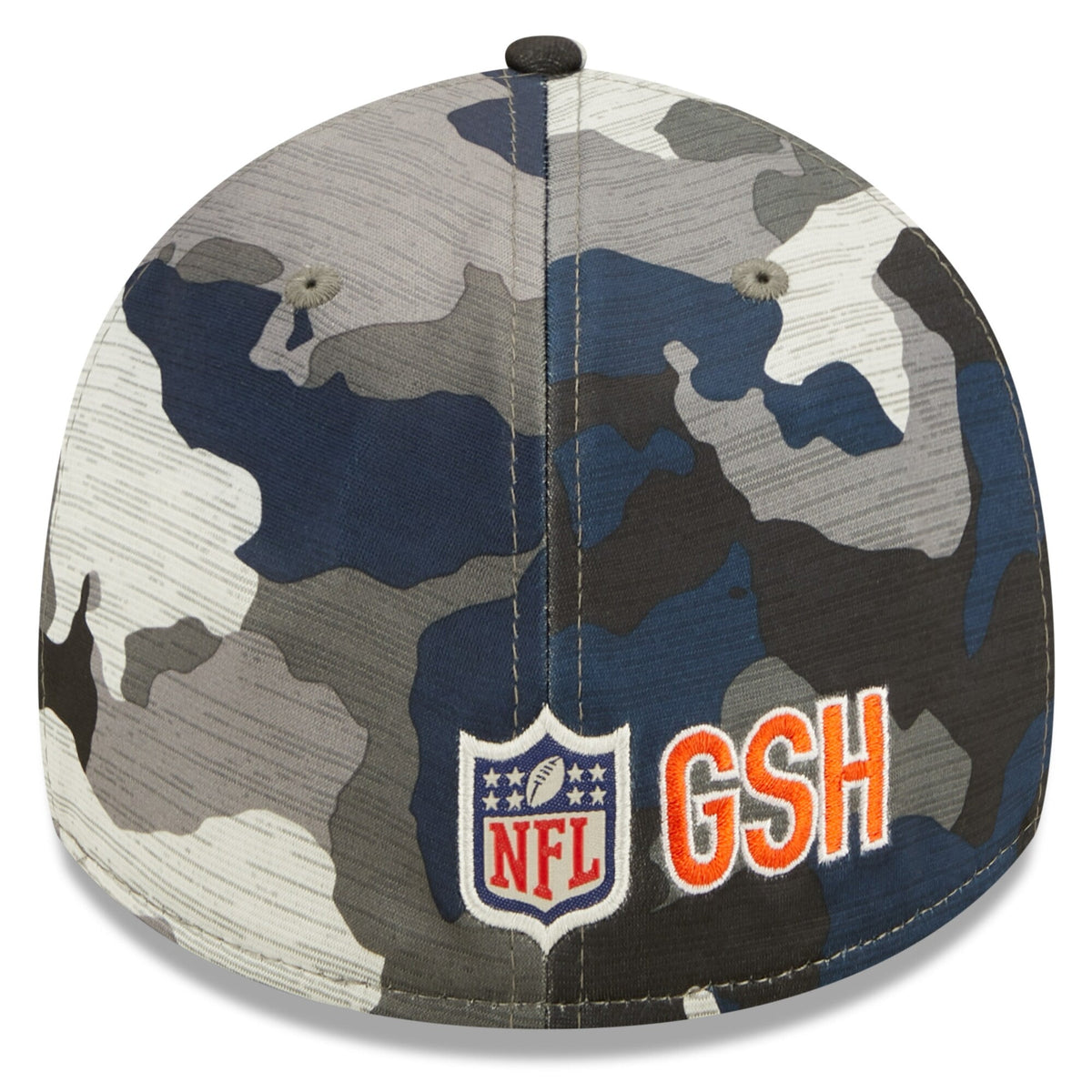 Men's Chicago Bears New Era Camo 2022 NFL Training Camp Official 39THIRTY Flex Hat