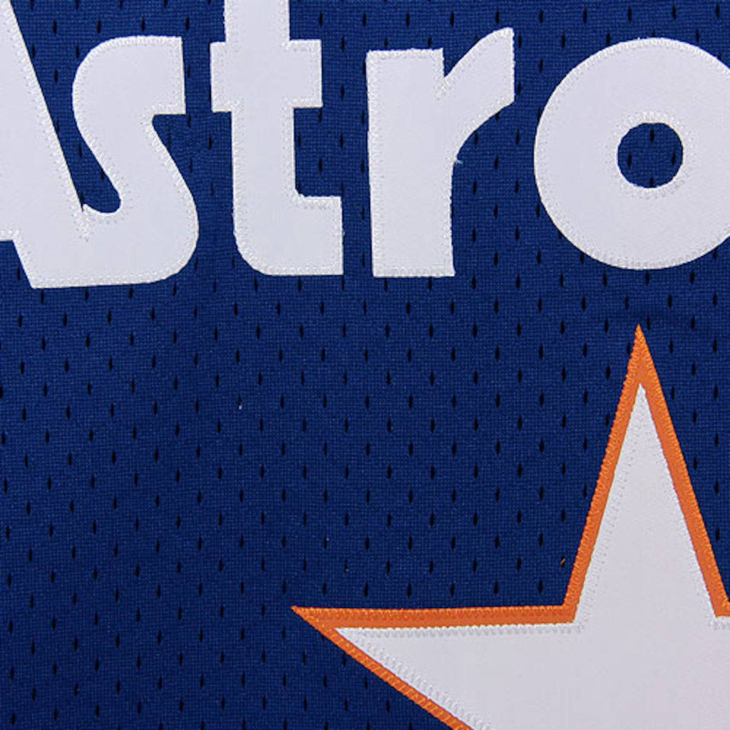 Men's Houston Astros Nolan Ryan Mitchell & Ness Navy 1988 Authentic Cooperstown Collection Mesh Batting Practice Jersey