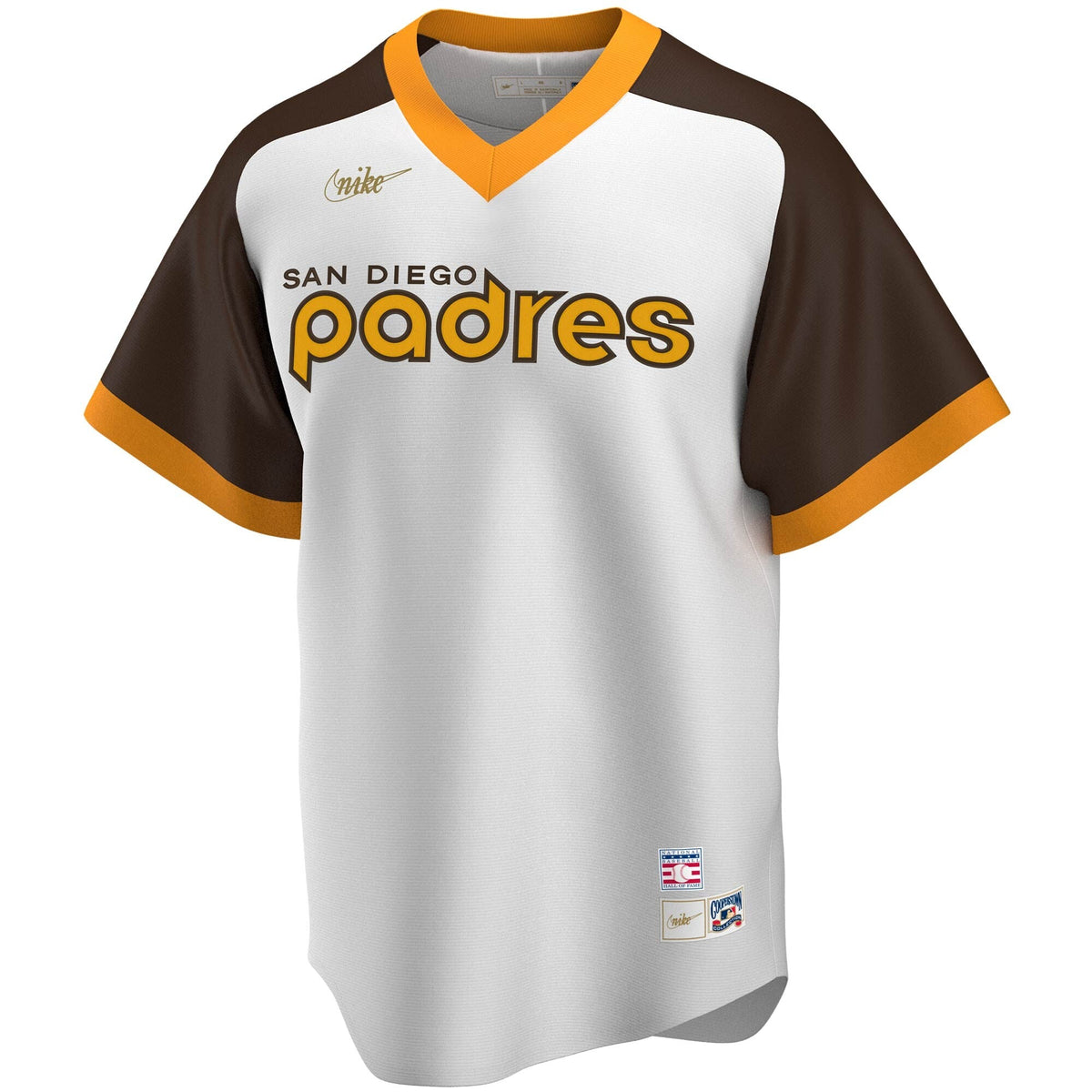 Men's San Diego Padres Tony Gwynn Nike White Home Cooperstown Collection Player Jersey