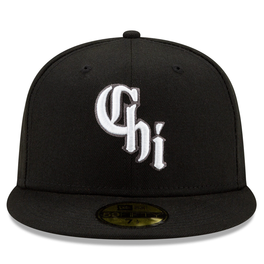 Men's Chicago White Sox New Era Black City Connect Southside 59FIFTY Fitted Hat