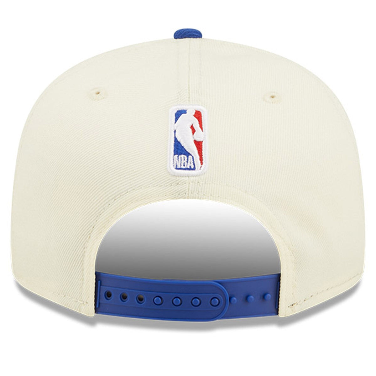 Philadelphia 76ers New Era 2022 NBA Draft 9FIFTY Snapback Adjustable Hat - Cream/Blue