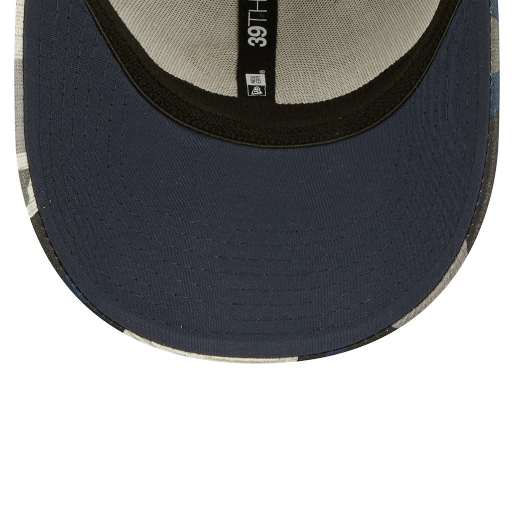 Men's Chicago Bears New Era Camo 2022 NFL Training Camp Official Script 39THIRTY Flex Hat