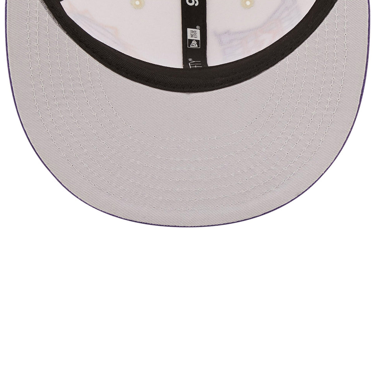 Phoenix Suns New Era 2022 NBA Draft 9FIFTY Snapback Adjustable Hat - Cream/Purple
