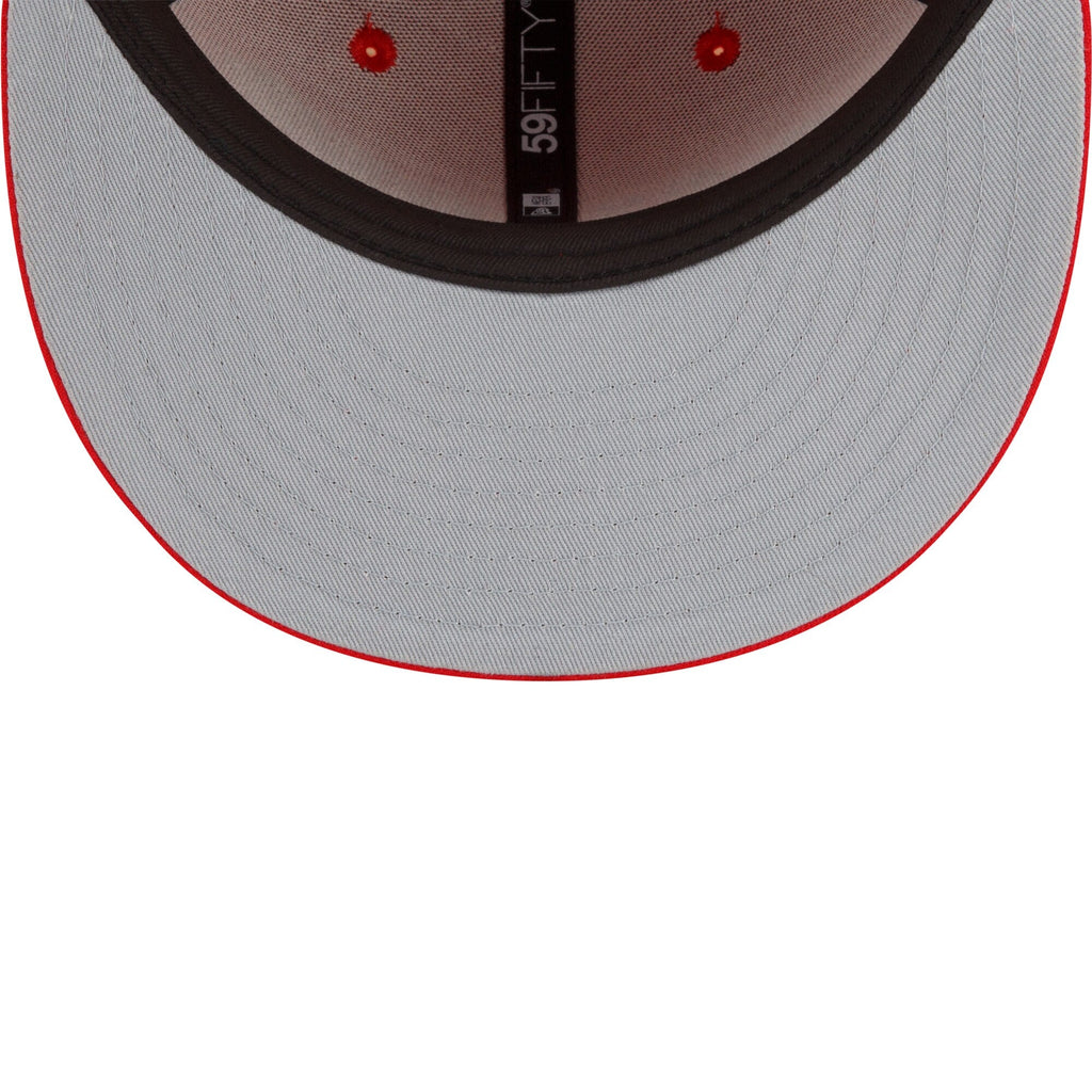 Chicago Bulls New Era 2021/22 City Edition Alternate 59FIFTY Fitted Hat - Red