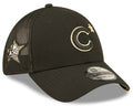Chicago Cubs New Era 2022 All Star Game Black/Gold 39THIRTY Flex Fit Hat