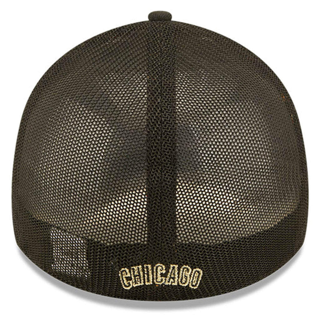 Chicago Cubs New Era 2022 All Star Game Black/Gold 39THIRTY Flex Fit Hat