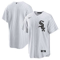 NIKE Men's Chicago White Sox White Home Blank Replica Jersey